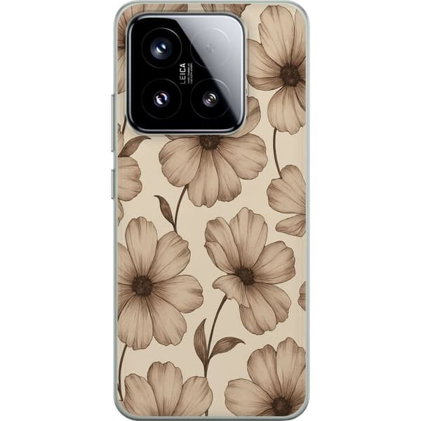 Xiaomi 15 Läpinäkyvä kuori Pastel Rush