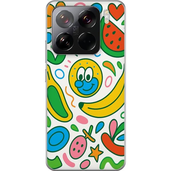 Xiaomi 15 Pro Genomskinligt Skal Butterfly Veil
