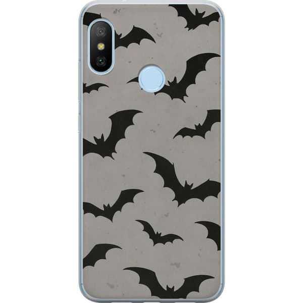 Xiaomi Mi A2 Lite Läpinäkyvä kuori Flutterprint