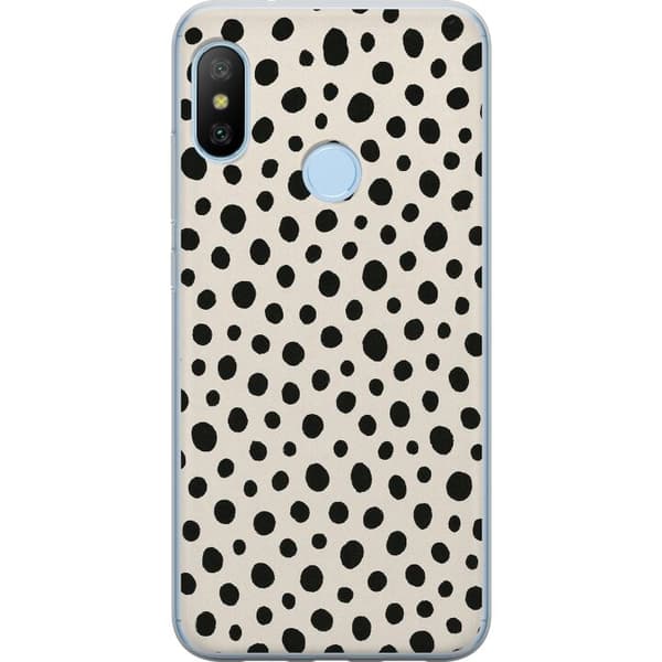 Xiaomi Mi A2 Lite Genomskinligt Skal Dot Dance