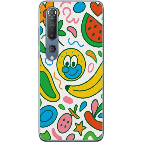 Xiaomi Mi 10 5G Gjennomsiktig deksel Sommerfuglslør