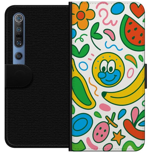 Xiaomi Mi 10 Pro 5G Tegnebogsetui Sommerfugle Slør