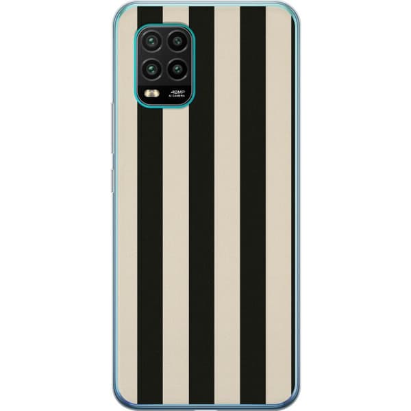 Xiaomi Mi 10 Lite 5G Gennemsigtig cover Linje Flow