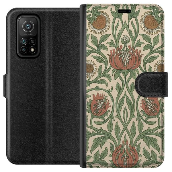 Xiaomi Mi 10T Pro 5G Plånboksfodral Petal Details