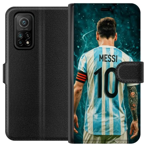Xiaomi Mi 10T Pro 5G Plånboksfodral Messi