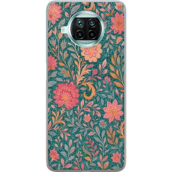 Xiaomi Mi 10T Lite 5G Gjennomsiktig deksel Floral Dream