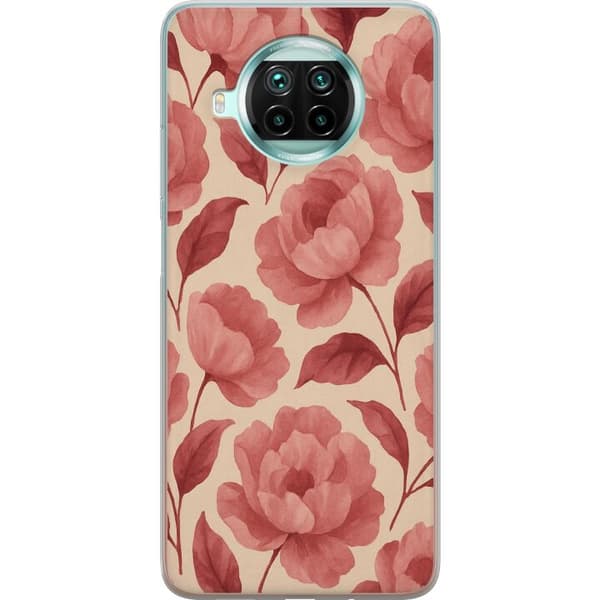 Xiaomi Mi 10T Lite 5G Gjennomsiktig deksel Rose Blomst