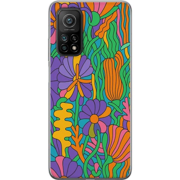 Xiaomi Mi 10T Pro 5G Genomskinligt Skal Color Pop