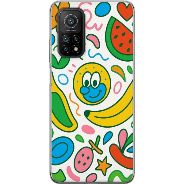 Xiaomi Mi 10T Pro 5G Läpinäkyvä kuori Perhosverho