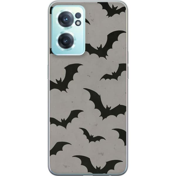 OnePlus Nord CE 2 5G Gennemsigtig cover Flutterprint