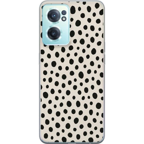 OnePlus Nord CE 2 5G Genomskinligt Skal Dot Dance