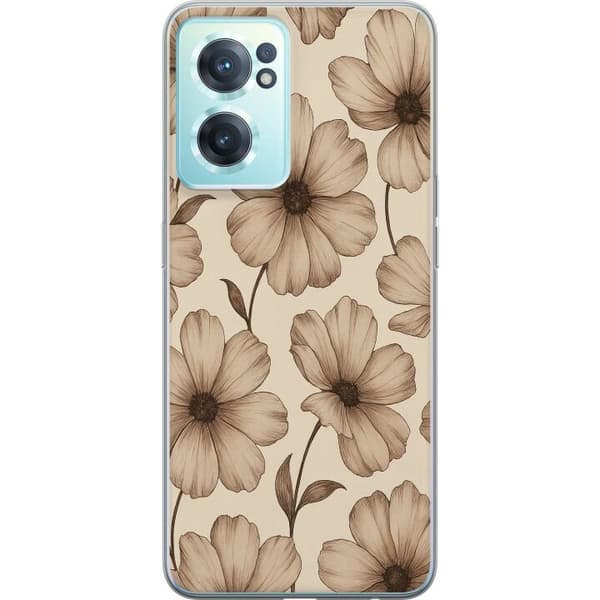OnePlus Nord CE 2 5G Genomskinligt Skal Pastel Rush