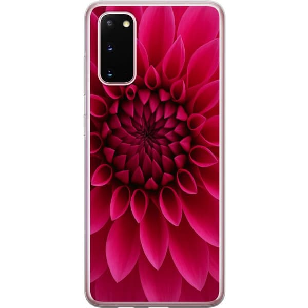 Samsung Galaxy S20 Gjennomsiktig deksel Rosecore