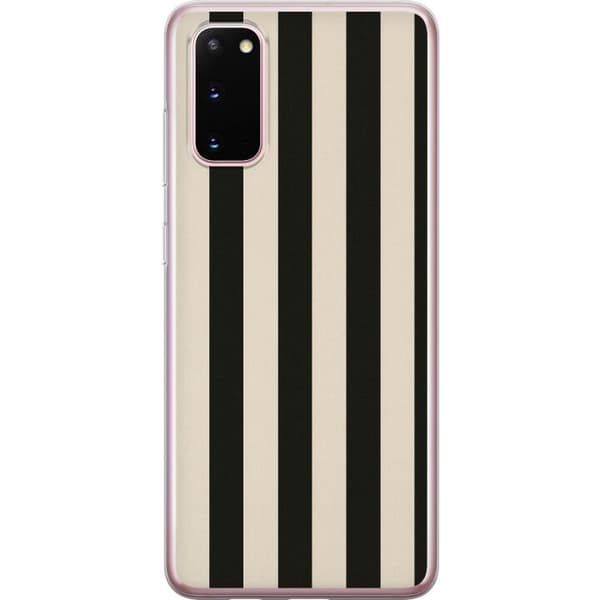 Samsung Galaxy S20 Gennemsigtig cover Linje Flow