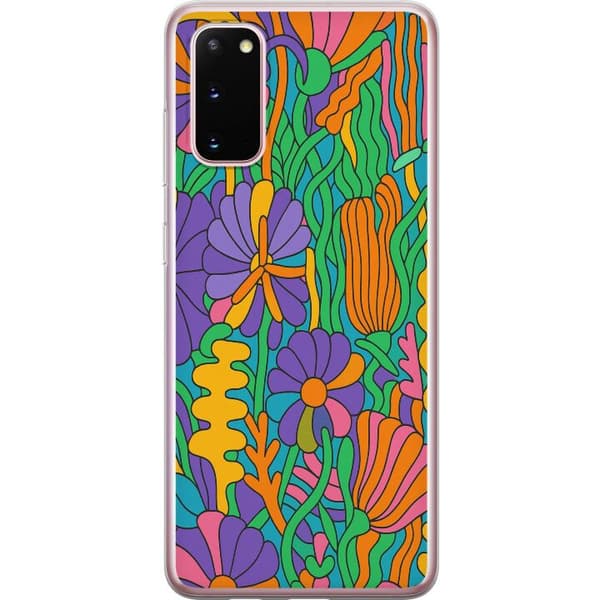 Samsung Galaxy S20 Gjennomsiktig deksel Color Pop