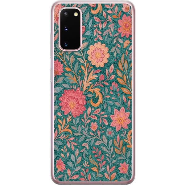 Samsung Galaxy S20 Gennemsigtig cover Floral Dream