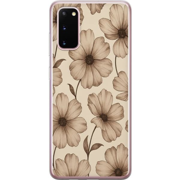 Samsung Galaxy S20 Gennemsigtig cover Pastel Rush