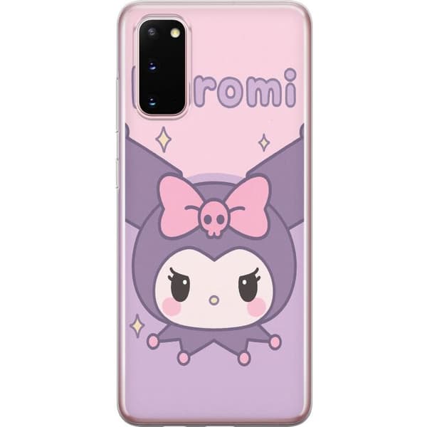 Samsung Galaxy S20 Genomskinligt Skal Kuromi Kawaii