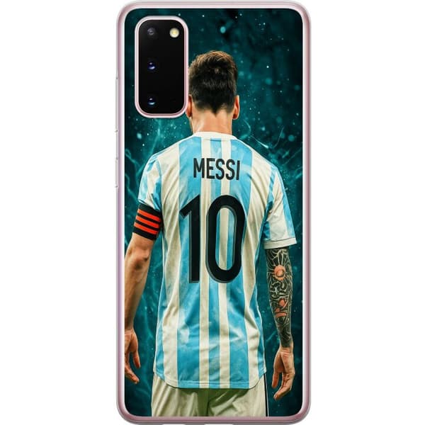 Samsung Galaxy S20 Gjennomsiktig deksel Messi