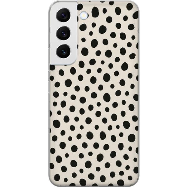 Samsung Galaxy S22 5G Läpinäkyvä kuori Dot Dance