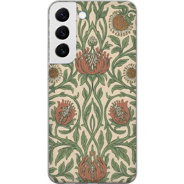 Samsung Galaxy S22 5G Läpinäkyvä kuori Petali Yksityiskohdat