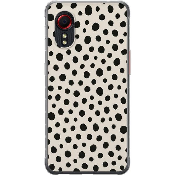 Samsung Galaxy Xcover 5 Läpinäkyvä kuori Dot Dance