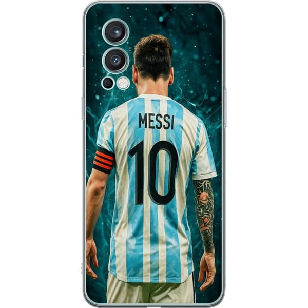 OnePlus Nord 2 5G Gjennomsiktig deksel Messi