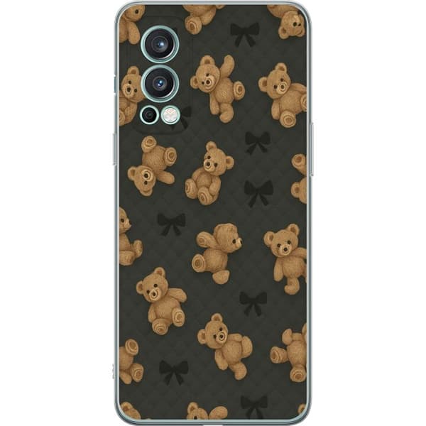 OnePlus Nord 2 5G Gennemsigtig cover Teddy Knus