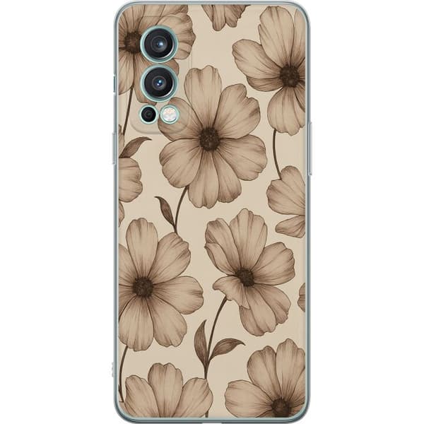 OnePlus Nord 2 5G Gjennomsiktig deksel Pastel Rush