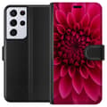 Miniatyrbillede 1 af 3: Samsung Galaxy S21 Ultra 5G Tegnebogsetui Rosecore