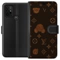 Miniatyrbillede 1 af 3: Motorola Moto G30 Tegnebogsetui Plush Luxe