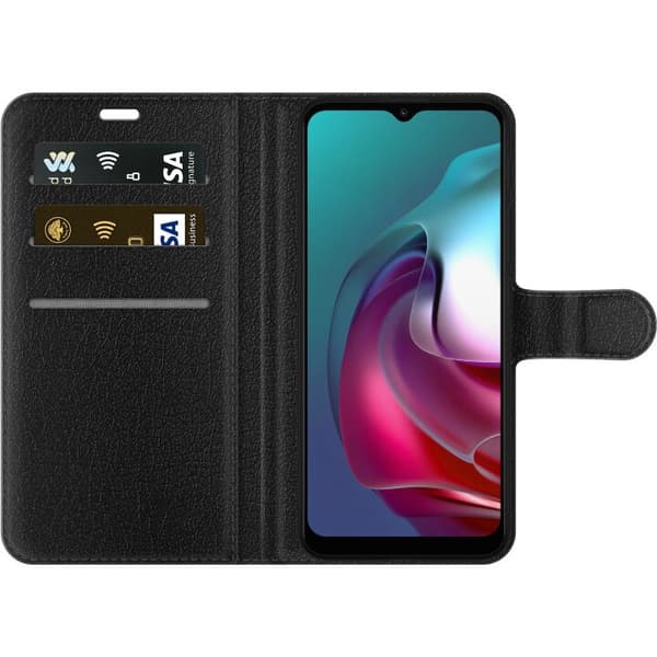 Motorola Moto G30 Lommeboketui Sommerfuglslør