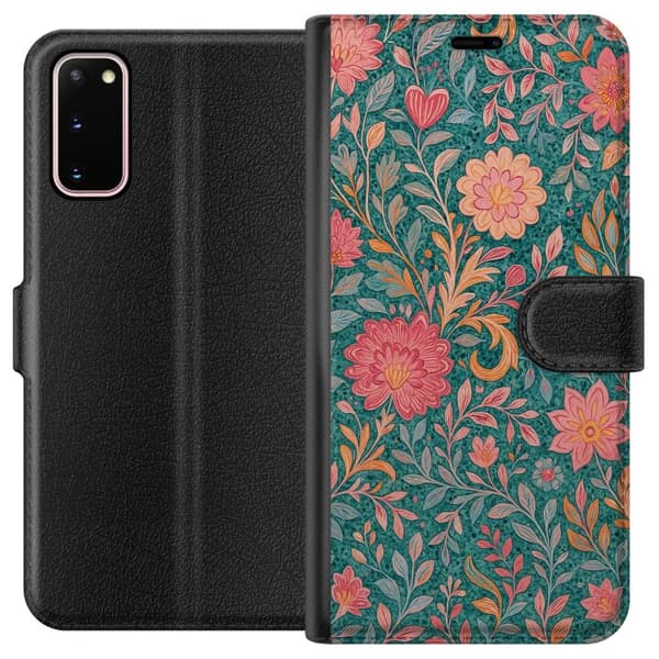 Samsung Galaxy S20 Tegnebogsetui Floral Dream