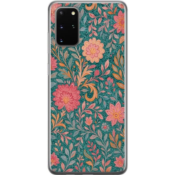 Samsung Galaxy S20+ Läpinäkyvä kuori Floral Dream