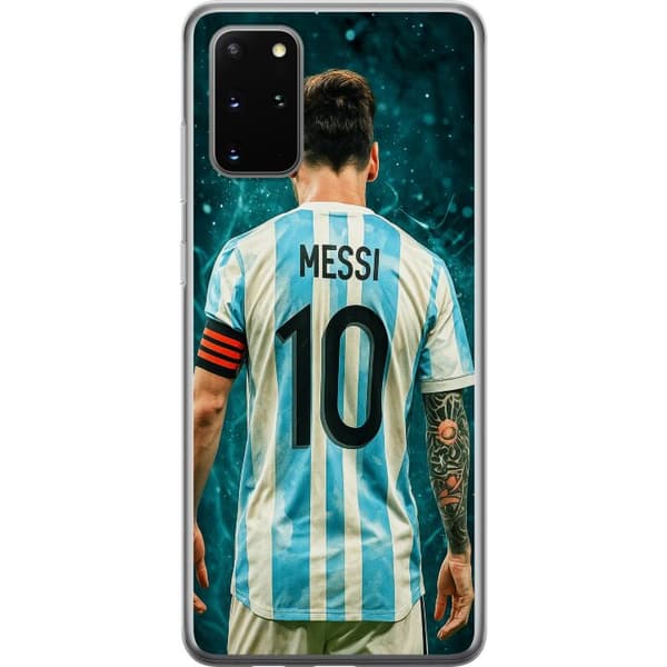 Samsung Galaxy S20+ Läpinäkyvä kuori Messi