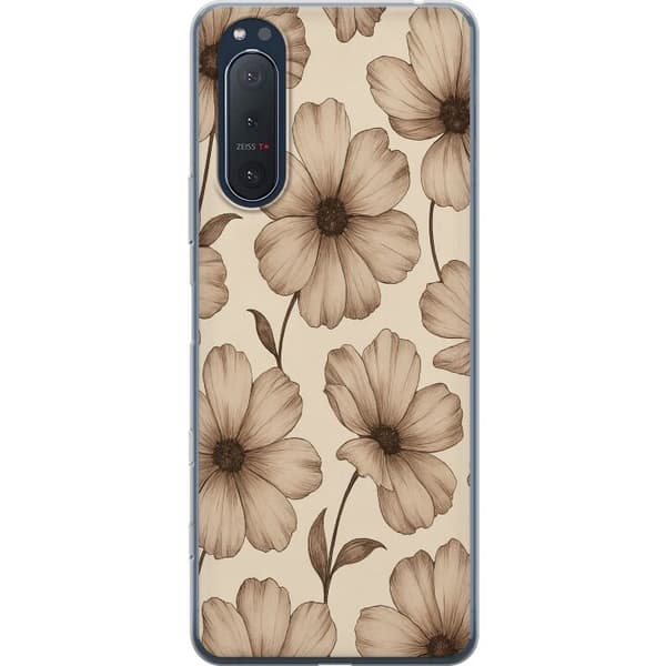 Sony Xperia 5 II Gennemsigtig cover Pastel Rush
