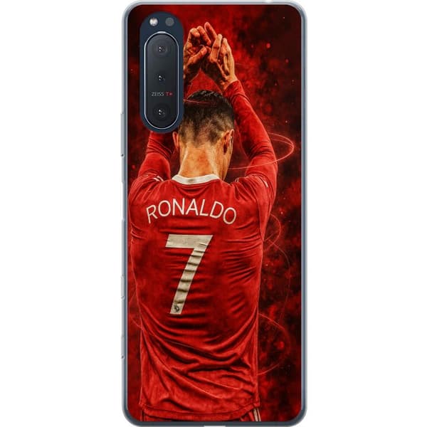 Sony Xperia 5 II Läpinäkyvä kuori Ronaldo