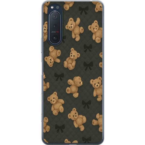 Sony Xperia 5 II Gennemsigtig cover Teddy Knus