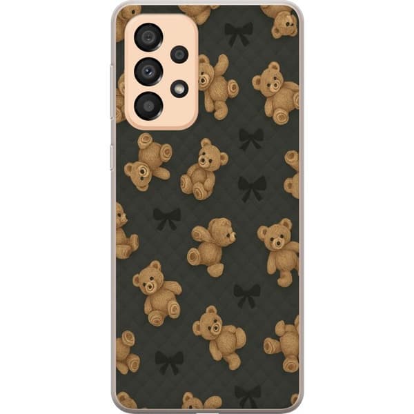 Samsung Galaxy A33 5G Läpinäkyvä kuori Teddy Halauksia