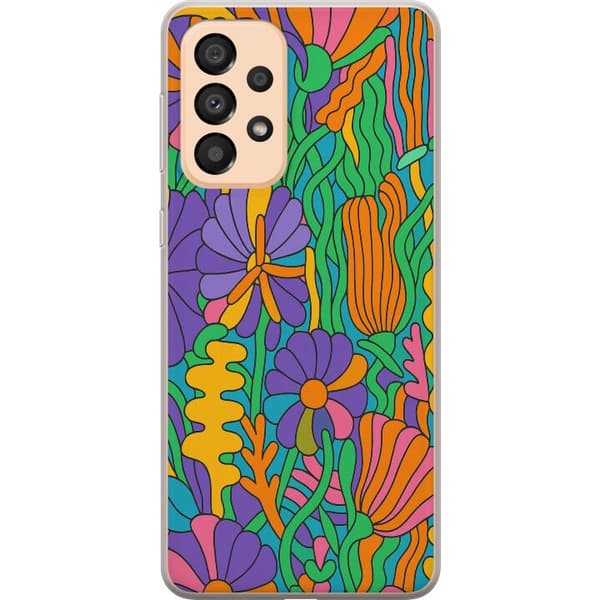 Samsung Galaxy A33 5G Gjennomsiktig deksel Color Pop