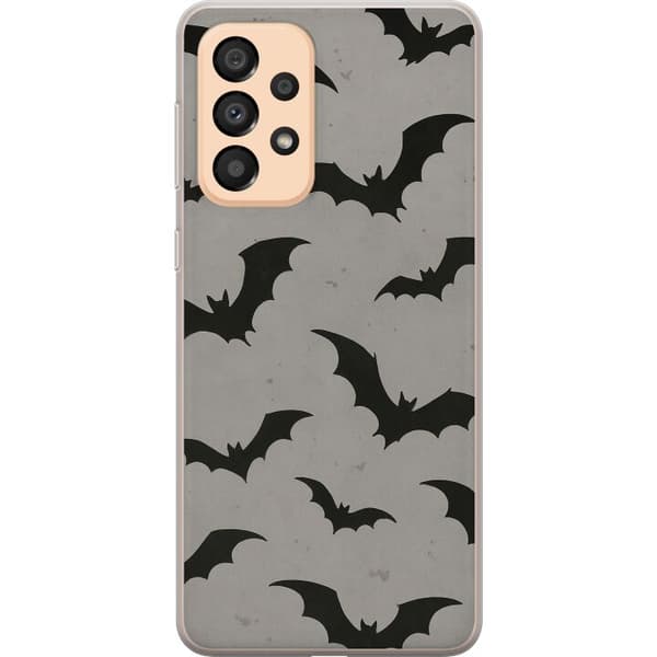 Samsung Galaxy A33 5G Gennemsigtig cover Flutterprint