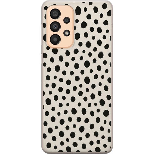 Samsung Galaxy A33 5G Läpinäkyvä kuori Dot Dance