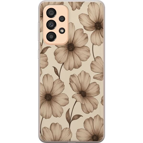 Samsung Galaxy A33 5G Gennemsigtig cover Pastel Rush