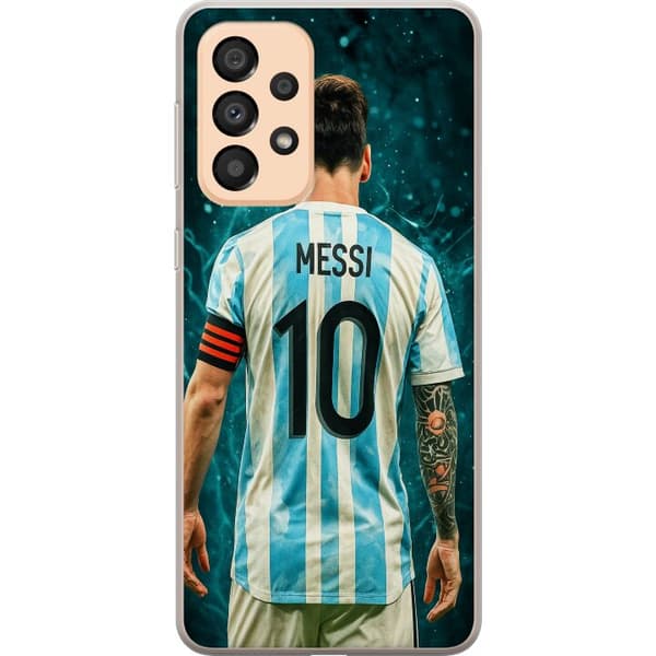 Samsung Galaxy A33 5G Gjennomsiktig deksel Messi