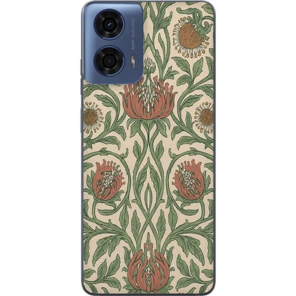 Motorola Moto G04 Läpinäkyvä kuori Petali Yksityiskohdat