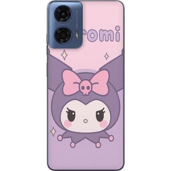 Motorola Moto G04 Läpinäkyvä kuori Kuromi Kawaii