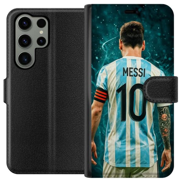 Samsung Galaxy S23 Ultra Tegnebogsetui Messi