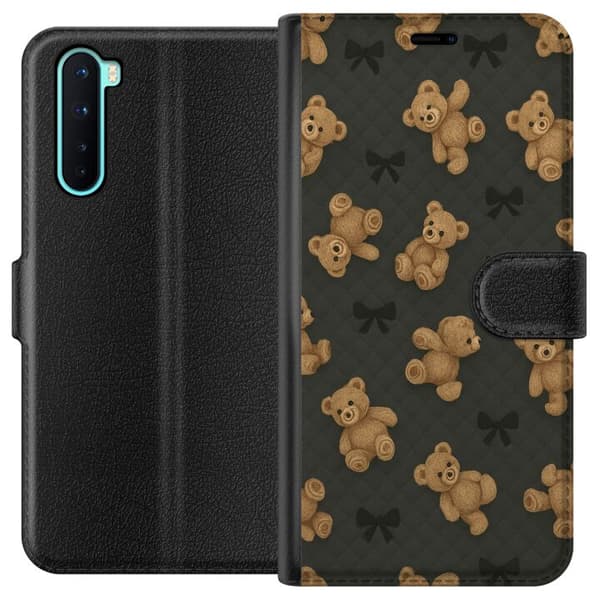 OnePlus Nord Tegnebogsetui Teddy Knus