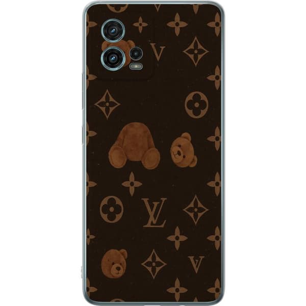 Motorola Moto G72 Läpinäkyvä kuori Plush Luxe