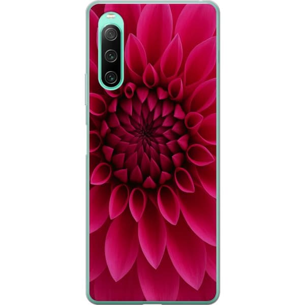 Sony Xperia 10 IV Läpinäkyvä kuori Rosecore